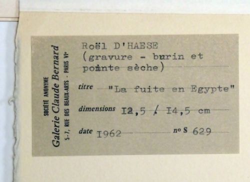 La Fuite en Egypte 12/25