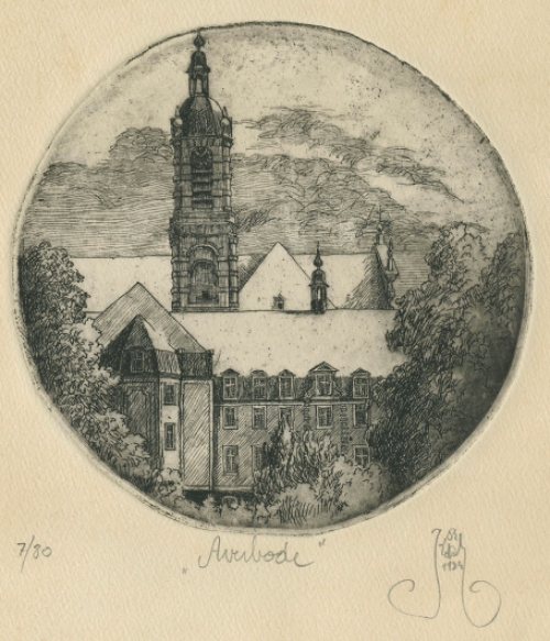 Averbode van de etser Roeland Kotsch