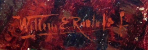 Minatuurtje stilleven bloemen