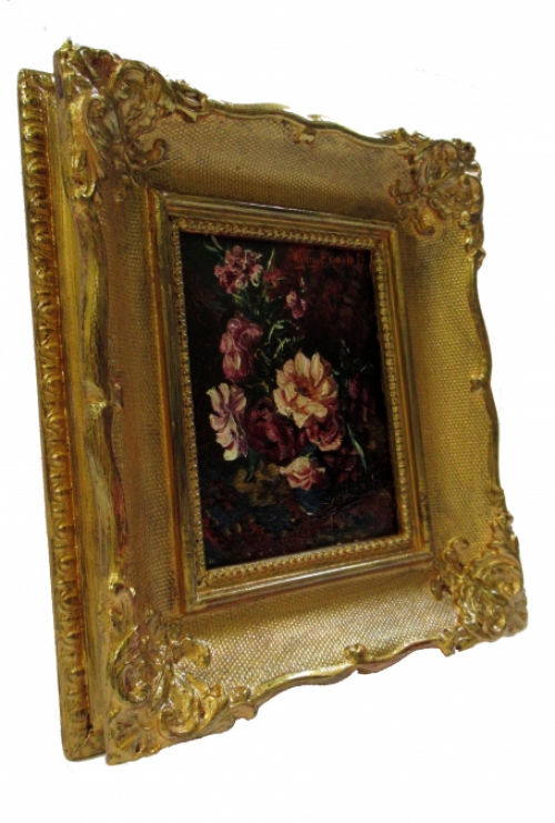 Minatuurtje stilleven bloemen