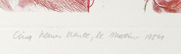 Cinq heures trente, le matin 1984 9/10