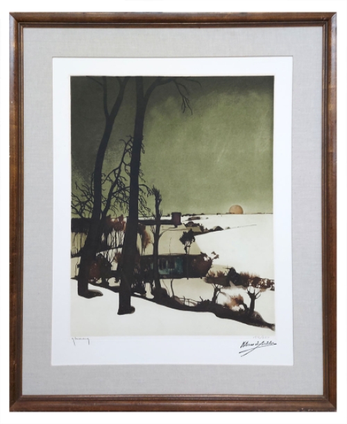 Grote litho van Roger Hebbelinck kopen