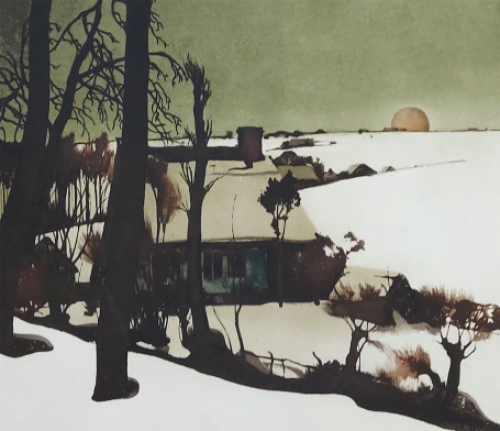 Roger Hebbelinck, Belgische etser en lithograaf