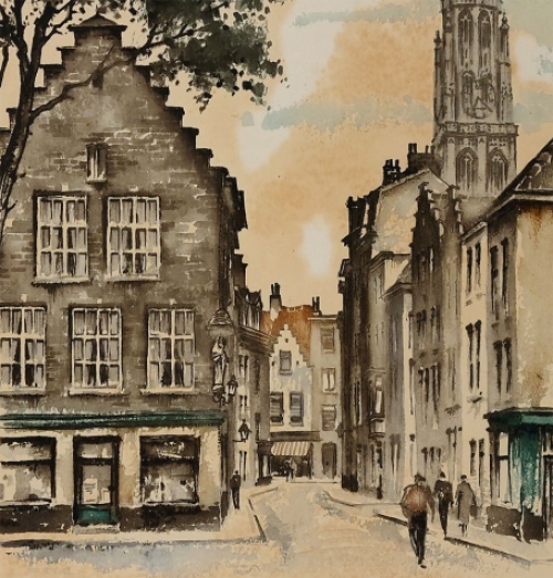 Roger Hebbelinck, Belgische etser en lithograaf