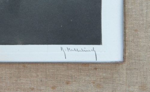 Roger Hebbelinck, Belgische etser en lithograaf