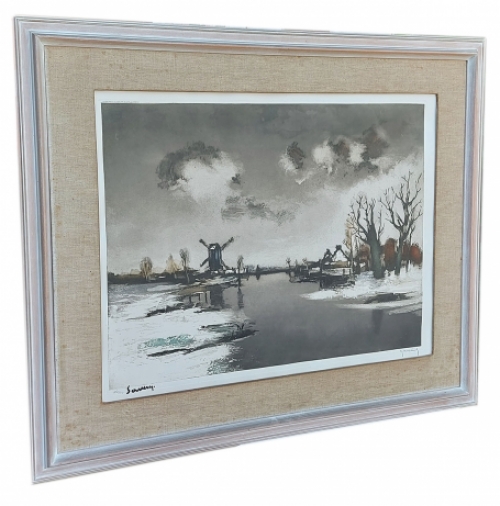 Valerius De Saedeleer winterlandschap