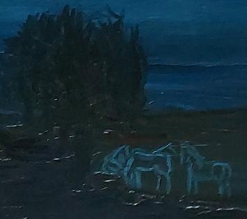 Kunstwerk op canvas van Roger Nellens kopen uit 1963