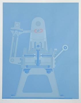 Kunstwerk op papier van Roger Nellens