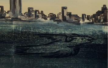 Roger Nellens, Belgische kunstschilder met een schilderij uit 1964