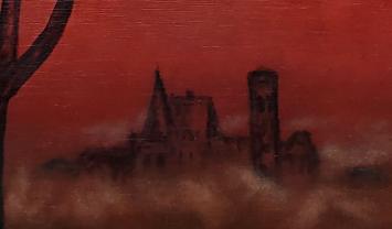 Roger Nellens, Belgische kunstschilder met een schilderij