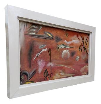 Roger Nellens, Belgische kunstschilder met een schilderij uit 1964