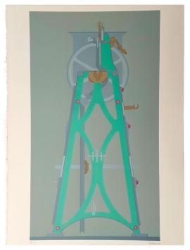 Litho van Belgische kunstenaar Roger Nellens kopen