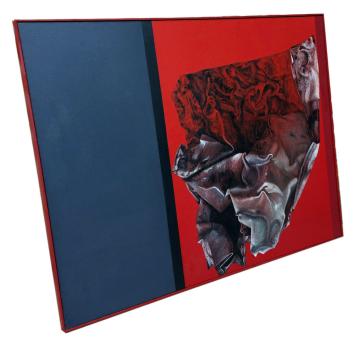 Roger Nellens, Belgische kunstschilder met een schilderij uit 1991