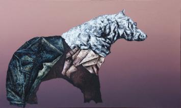 Kunstwerk uit 1993 van de schilder Roger Nellens