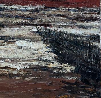 Roger Nellens, Belgische kunstschilder met een schilderij