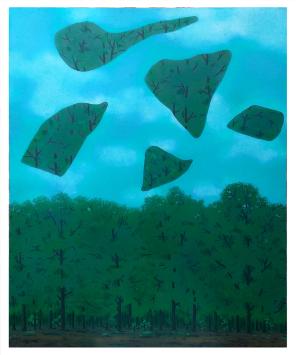 Surrealistisch schilderij van Roger Nellens kopen