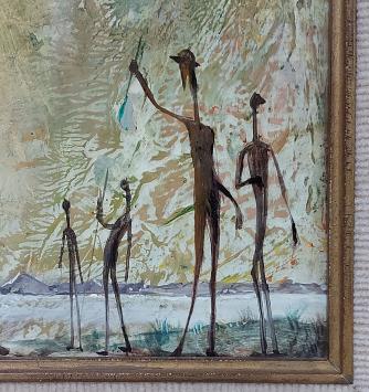 Man en vrouw in de wereld