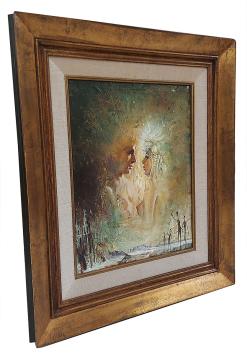 Man en vrouw in de wereld