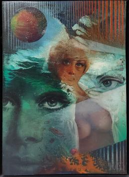 Surrealistisch olieverfschilderij van Roger Van Belleghem