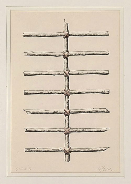 Belgische grafisch kunstwerk van Roger Van Bulck
