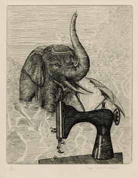 Ets van de Belgische kunstenaar Roger Van De Wouwer kopen