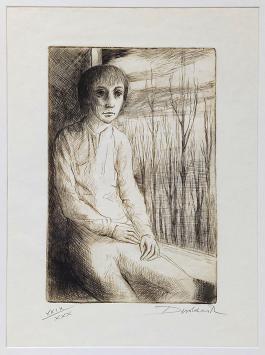 Ets van de Belgische kunstenaar Devolder