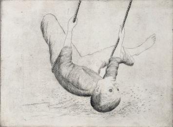 Devolder met een gesigneerde ets