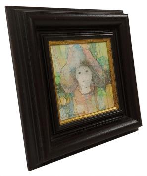 Aquarel, het meisjeshoofdje 1984