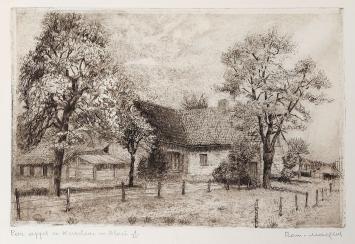Grote genummerde ets van Malfliet kopen