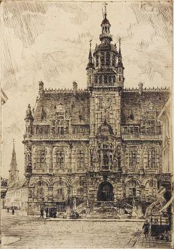 Gemeentehuis te  Borgerhout