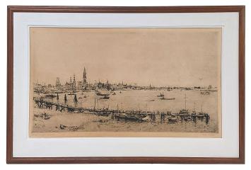 Gesigneerde ets van Romain Malfliet kopen