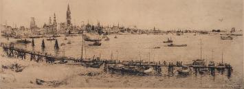 Belgische etser en tekenaar Romain Malfliet