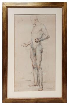 Een potloodtekening van Romain Malfliet kopen