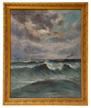 Olieverfschilderij van Romain Steppe