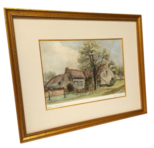 Gekleurde ets, Lente - Bersele