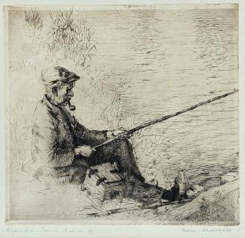 Genummerde ets van Malfliet kopen in goede staat