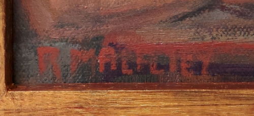 Belgische schilder en graficus Romain Malfliet