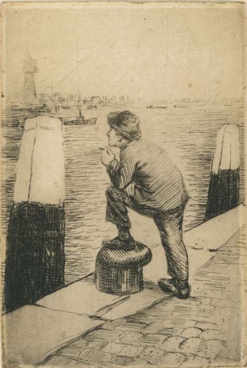 Genummerde ets van Malfliet kopen