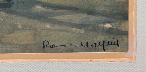 Industriëel schilderij, de steenfabriek van Boom