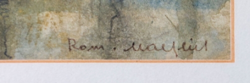 Belgische etser en schilder Romain Malfliet