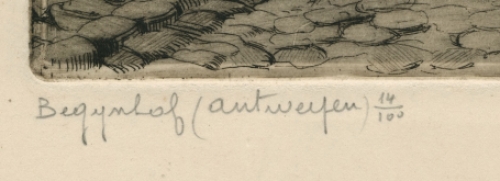 Belgische kunstenaar en tekenaar Romain Malfliet