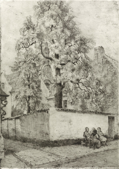 Genummerde ets van Malfliet kopen