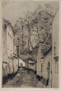 Het begijnhof te Lier door R. Malfliet