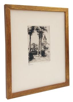 Belgische etser en tekenaar Romain Malfliet