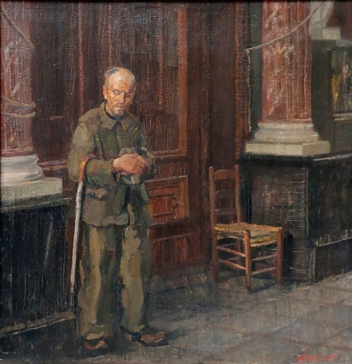 Schilderij uit 1945 van Malfliet kopen