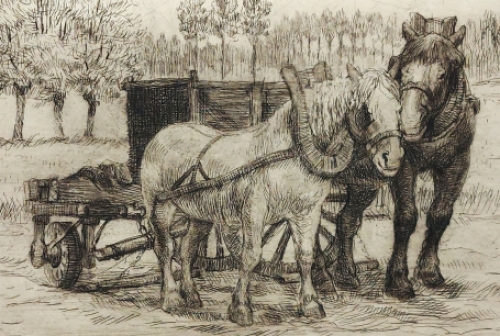 Belgische etser en tekenaar Romain Malfliet