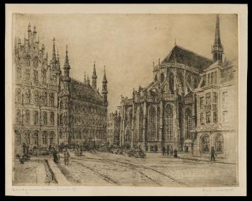 Bondgenotenlaan, ets van Romain Malfliet kopen