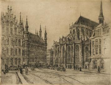 Genummerde ets van Malfliet kopen