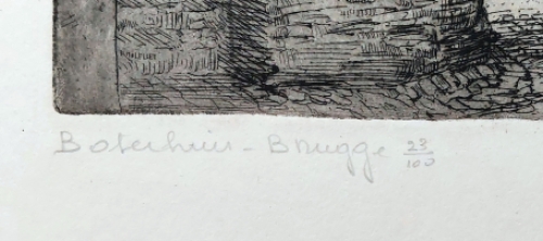 Etsen kopen van Romain Malfliet