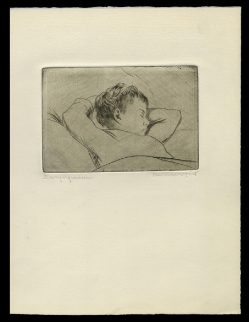 Gesigneerde gravure van Romain Malfliet kopen